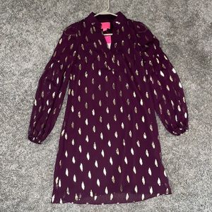 Lilly Pulitzer Long Sleeved Dress